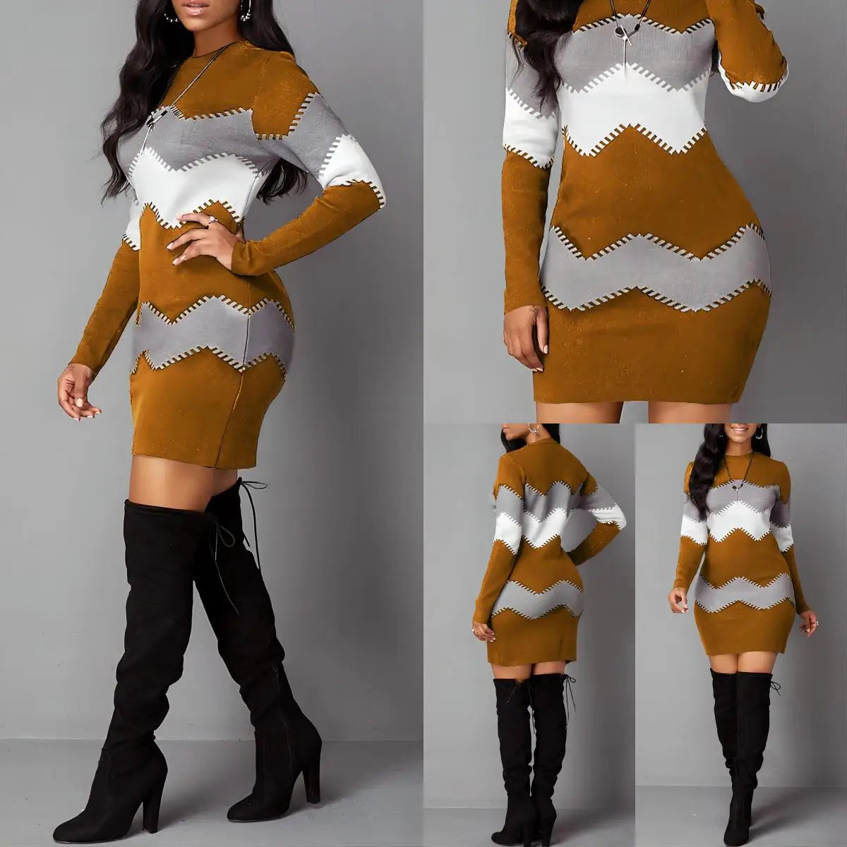 Eco Fashion Style Turtle Neck Twisted Knit Thick Warm Long Sleeve Women Wool Sweater