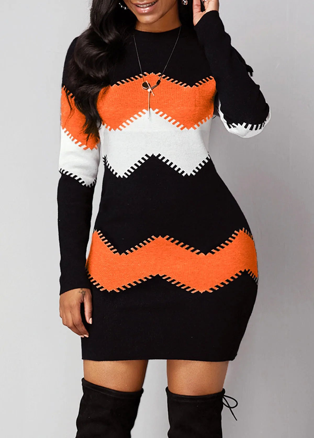 Eco Fashion Style Turtle Neck Twisted Knit Thick Warm Long Sleeve Women Wool Sweater