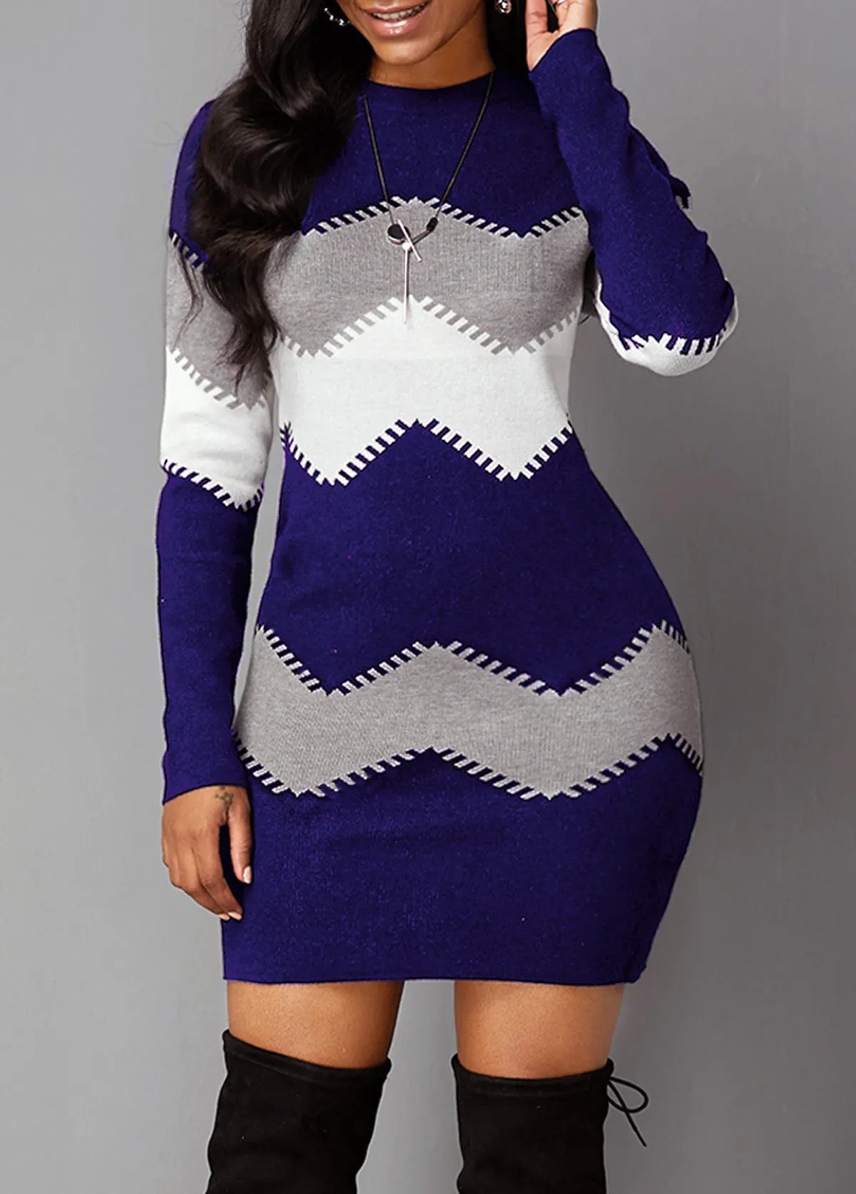 Eco Fashion Style Turtle Neck Twisted Knit Thick Warm Long Sleeve Women Wool Sweater