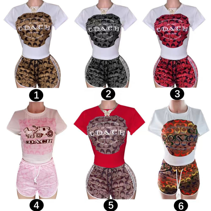 Coach 2Pc Short Set