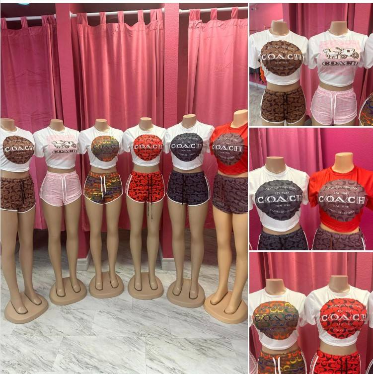 Coach 2Pc Short Set