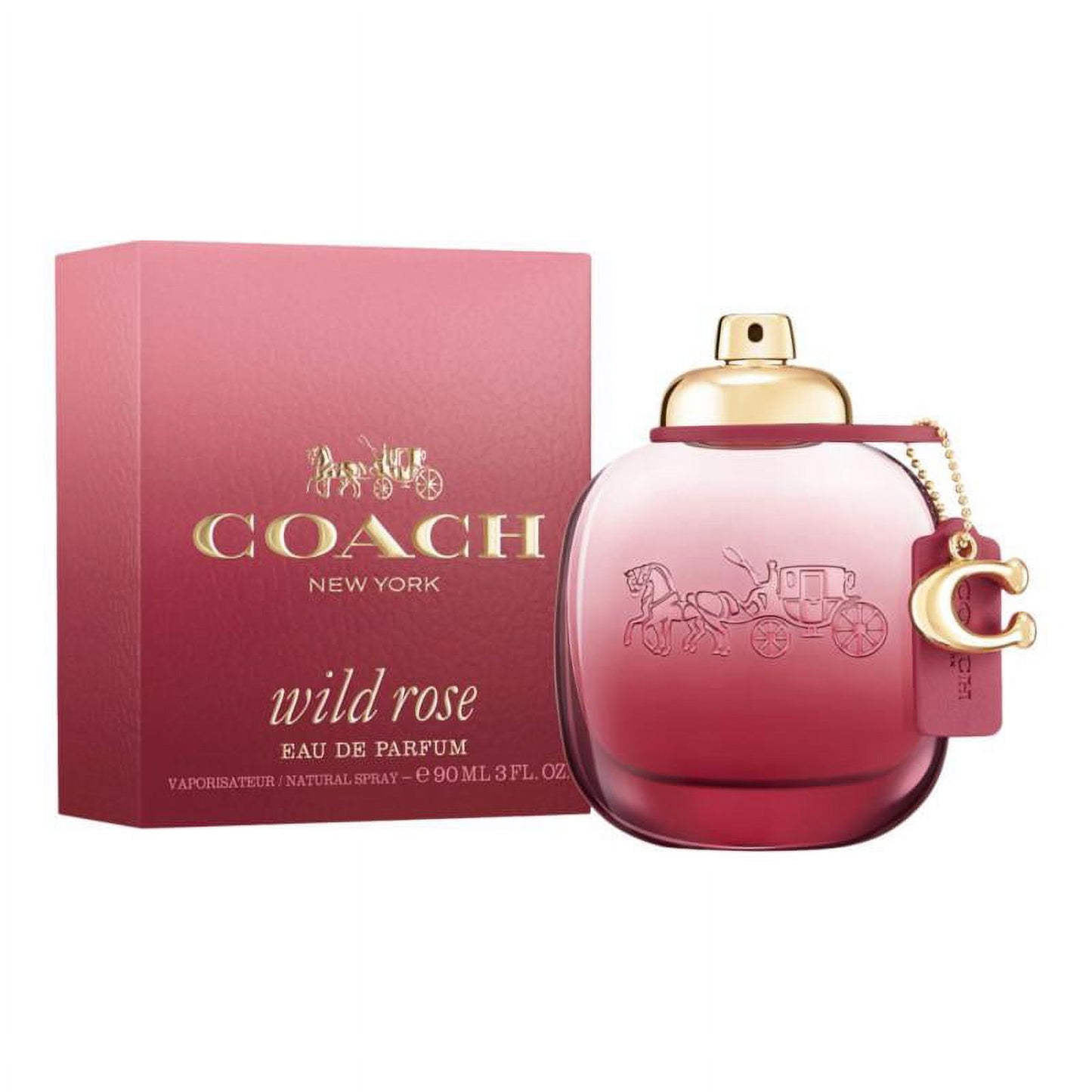 Coach Wild Rose Eau De Parfum Spray, Perfume for Women, 3 oz