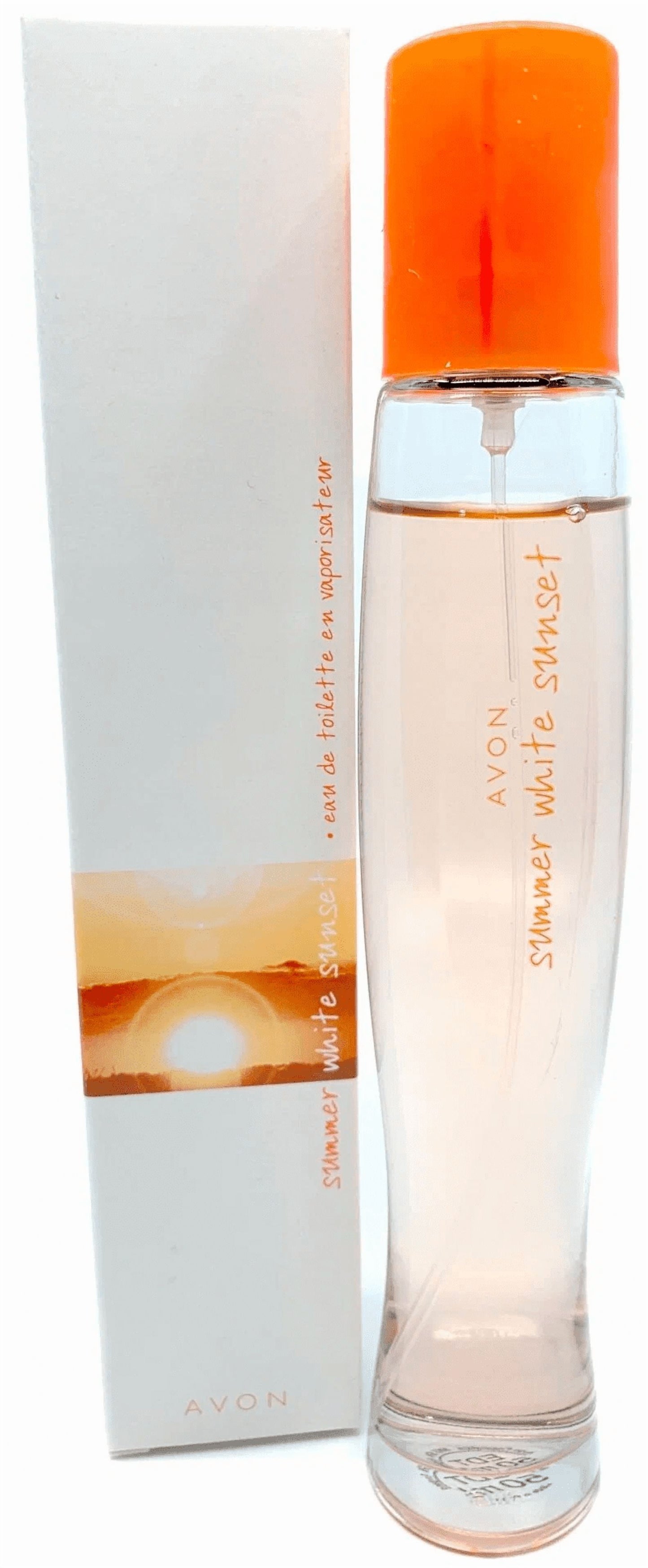 Avon Summer White Sunset Eau De Toilette Perfume for Women, 1.7 oz - 50 ml Spray